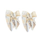 2 Pack Satin Scrunchies Soft Hair Ties with Elegant Finish