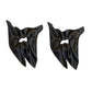 2 Pack Satin Scrunchies Soft Hair Ties with Elegant Finish