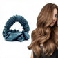 Heatless Curling Scrunchies 2-Piece Set Soft Satin Hair Curling Tool