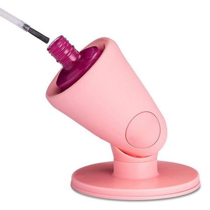 Suction Nail Polish Holder with Adjustable Tilt Design