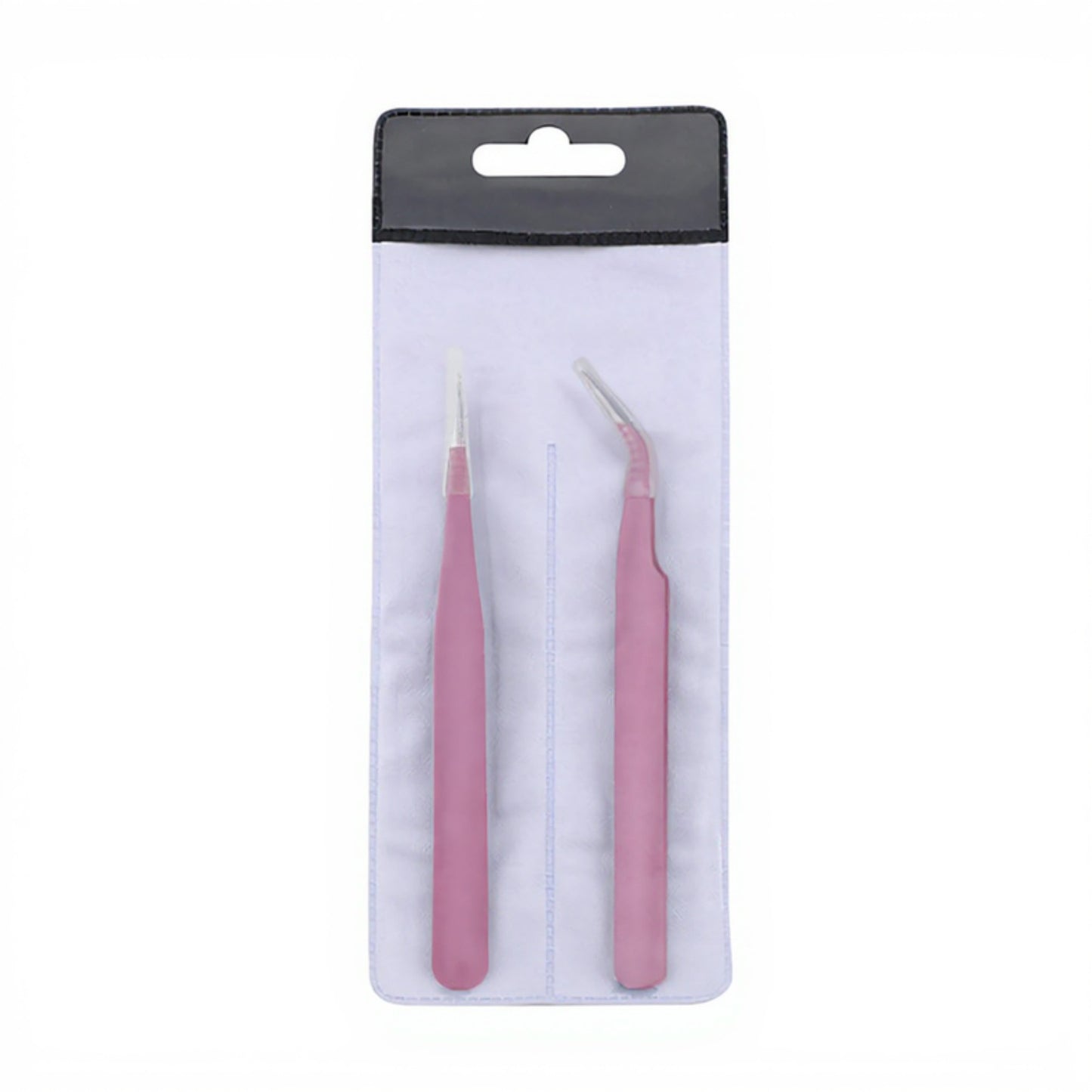 Precision Tweezers Set with Straight and Angled Tips for Hair Removal and Grooming