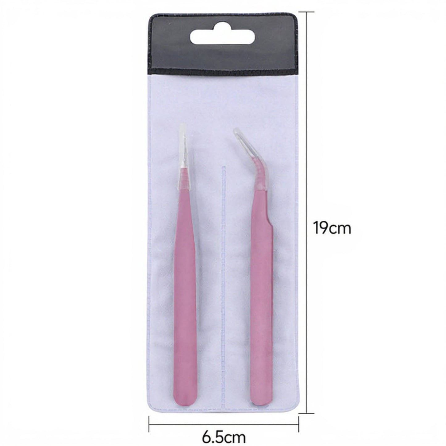 Precision Tweezers Set with Straight and Angled Tips for Hair Removal and Grooming