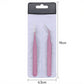 Precision Tweezers Set with Straight and Angled Tips for Hair Removal and Grooming