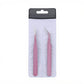 Precision Tweezers Set with Straight and Angled Tips for Hair Removal and Grooming