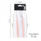 Precision Tweezers Set with Straight and Angled Tips for Hair Removal and Grooming