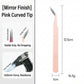 Precision Tweezers Set with Straight and Angled Tips for Hair Removal and Grooming
