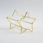 Star Shaped Beauty Sponge Holder Set of 6 Makeup Blender Drying and Storage Stands