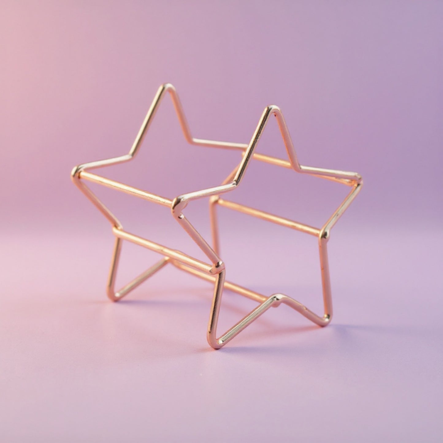 Star Shaped Beauty Sponge Holder Set of 6 Makeup Blender Drying and Storage Stands