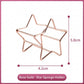 Star Shaped Beauty Sponge Holder Set of 6 Makeup Blender Drying and Storage Stands