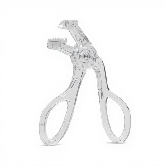 Clear Eyelash Curler 3pcs Set with Ergonomic Grip and Gentle Lash Curling Design