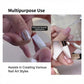 5-Piece Silicone Nail Art Tool Set with Dual-Ended Tips for Gel Sculpting Detailing and Nail Design