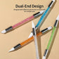 5-Piece Silicone Nail Art Tool Set with Dual-Ended Tips for Gel Sculpting Detailing and Nail Design
