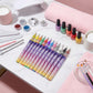 12-Piece Nail Art Marker Set with Precision Fine Tip Pens for Detailed Nail Design and Creative Manicures