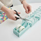 Expandable Tape Organizer and Dispenser Rack with Multiple Compartments
