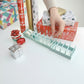 Expandable Tape Organizer and Dispenser Rack with Multiple Compartments