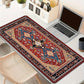 Vintage Pattern Desk Mouse Pad with Smooth Control Surface and Non Slip Rubber Base