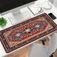 Vintage Pattern Desk Mouse Pad with Smooth Control Surface and Non Slip Rubber Base