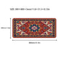 Vintage Pattern Desk Mouse Pad with Smooth Control Surface and Non Slip Rubber Base