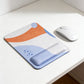 Ergonomic Mouse Pad with Memory Foam Wrist Support and Non Slip Base