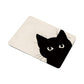 Cute Cat Graphic Non Slip Mouse Pad for Desk and Office Use