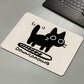 Cute Cat Graphic Non Slip Mouse Pad for Desk and Office Use