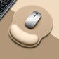 Solid Minimalism Wrist Support Mouse Pad