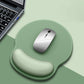 Solid Minimalism Wrist Support Mouse Pad