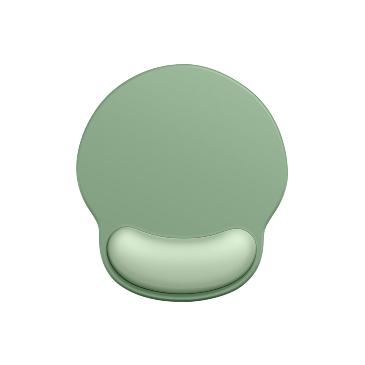Solid Minimalism Wrist Support Mouse Pad