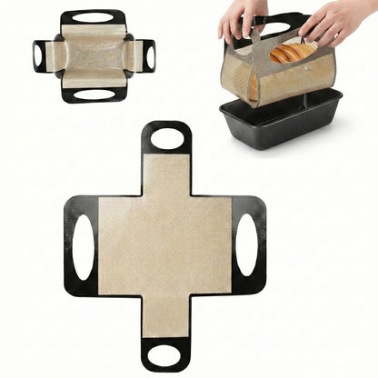 Reusable Loaf Pan Liner with Nonstick Mesh and Lift Handles