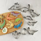 Dinosaur Cookie Cutter Set with Assorted Dino Shapes for Baking and Decorating