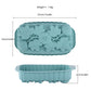 2-Piece Pumpkin and Leaf Silicone Loaf Cake Mold Set Nonstick Fall Baking Pan