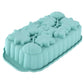 2-Piece Pumpkin and Leaf Silicone Loaf Cake Mold Set Nonstick Fall Baking Pan