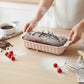 2-Piece Pumpkin and Leaf Silicone Loaf Cake Mold Set Nonstick Fall Baking Pan