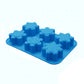 3-Piece Snowflake Silicone Baking Mold Set Winter Shape Cake Chocolate Candy Soap Mold