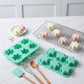 3-Piece Snowflake Silicone Baking Mold Set Winter Shape Cake Chocolate Candy Soap Mold