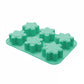 3-Piece Snowflake Silicone Baking Mold Set Winter Shape Cake Chocolate Candy Soap Mold