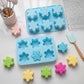 3-Piece Snowflake Silicone Baking Mold Set Winter Shape Cake Chocolate Candy Soap Mold