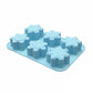 3-Piece Snowflake Silicone Baking Mold Set Winter Shape Cake Chocolate Candy Soap Mold
