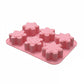 3-Piece Snowflake Silicone Baking Mold Set Winter Shape Cake Chocolate Candy Soap Mold
