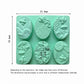 3-Piece Bee and Honeycomb Silicone Baking Mold Set Oval Cake Chocolate Candy Soap Mold