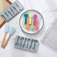 2-Piece Animal Popsicle Silicone Baking Mold Set Nonstick Flexible Ice Pop Dessert Mold