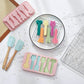 2-Piece Animal Popsicle Silicone Baking Mold Set Nonstick Flexible Ice Pop Dessert Mold