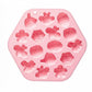 2-Piece Honey Bee Silicone Baking Mold Set Nonstick Flexible Chocolate Candy Dessert Mold