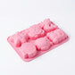 3-Piece Animal and Ocean Silicone Baking Mold Set Nonstick Flexible Chocolate Candy Mold