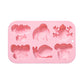 2-Piece Animal Silicone Baking Mold Set Nonstick Flexible Chocolate Candy Dessert Mold