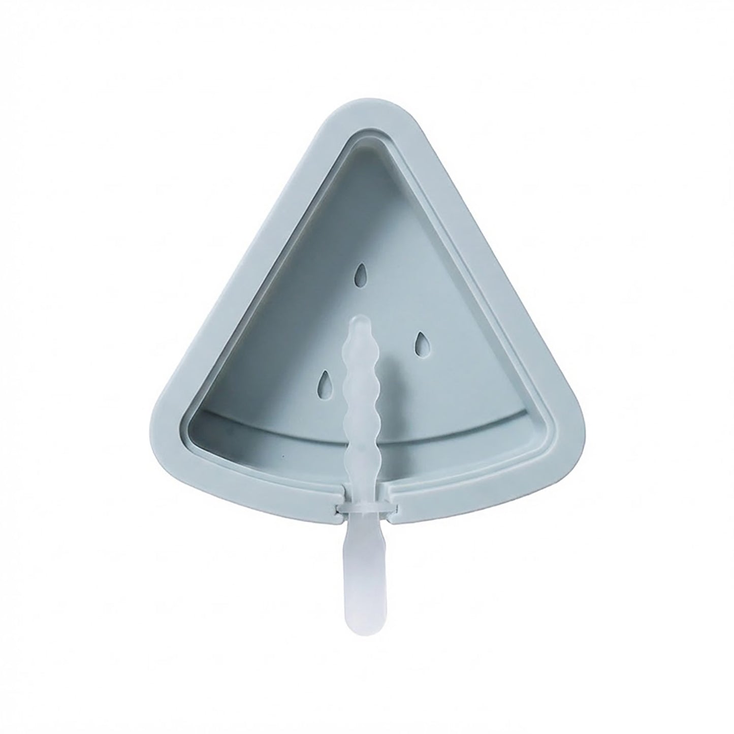 2-Piece Silicone Popsicle Mold Set Reusable Nonstick Ice Pop Maker with Easy Release Design