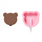 2-Piece Silicone Popsicle Mold Set Reusable Nonstick Ice Pop Maker with Easy Release Design