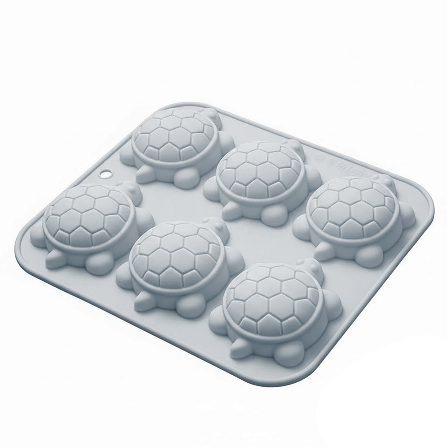 2-Piece Turtle Silicone Baking Mold Set Nonstick Flexible Chocolate Candy Dessert Mold