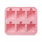 2-Piece Turtle Silicone Baking Mold Set Nonstick Flexible Chocolate Candy Dessert Mold