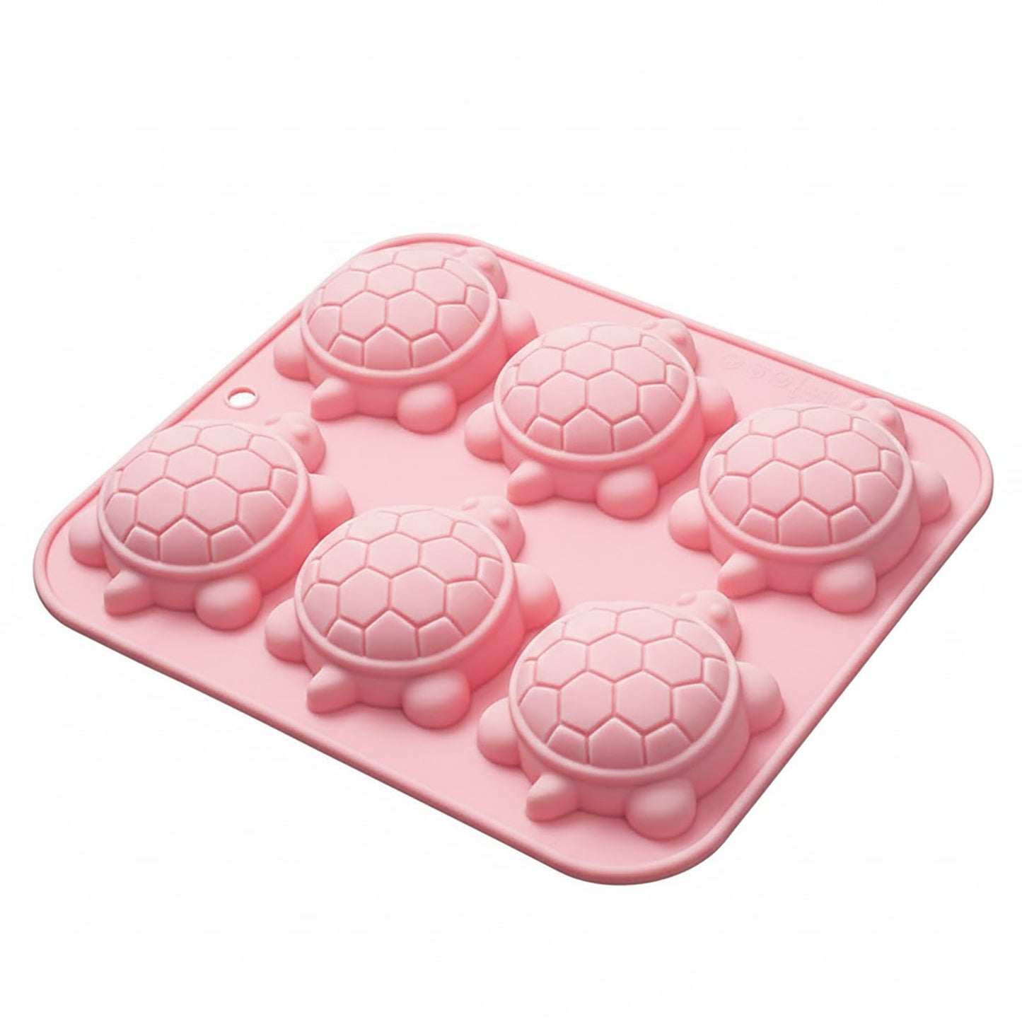 2-Piece Turtle Silicone Baking Mold Set Nonstick Flexible Chocolate Candy Dessert Mold